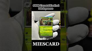 Pokemon Terastal Festival ex Japanese Pack Unboxing