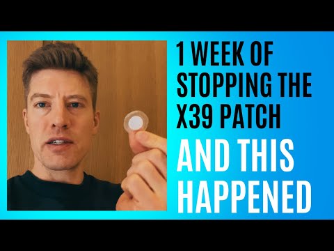 Does Lifewave’s X39 patch work? 3 months in and I stopped for one week; here’s the effect so far