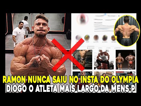WHY DOESN'T MR OLYMPIA'S INSTAGRAM POST RAMON DINO? @diogomontenegro BEST SHAPE EVER!