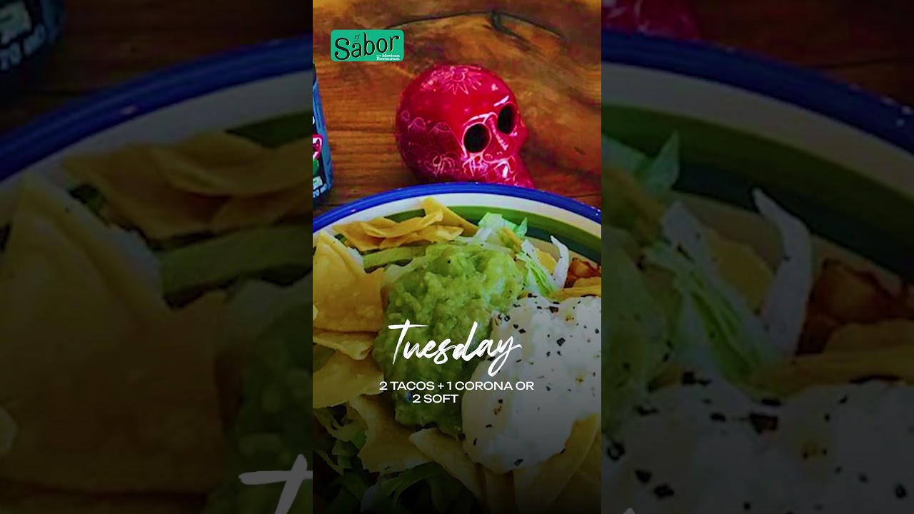 El Sabor  WeekSpecial Deals