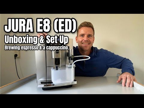 Jura E8 (ED) Unboxing & Setup | Brewing Its First Cup