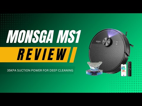MONSGA MS1 Robot Vacuum & Mop Combo Review
