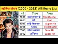 Hritik Roshan All Movie Name List| Hritik Roshan Hit and Flop Movies Name List| ऋतिक रोशन फिल्