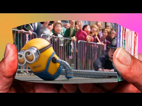 Minions Escapes from Police Guards - Minions (2015) "Flipbook"
