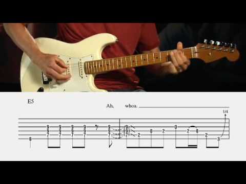 Robert Palmer "Bad Case of Loving You Guitar Lesson @ Guitarinstructor.com (excerpt)