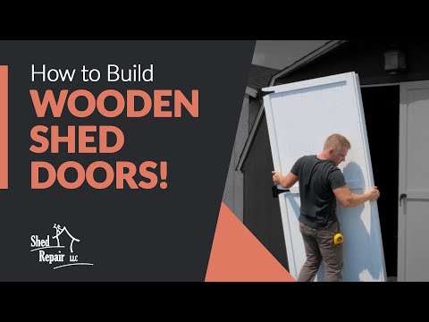 How to Build Wooden Shed Doors: Your Complete Guide | Shed Repair