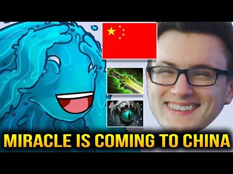 MIRACLE is Back to CHINA SERVER with his CRAZY MORPHLING Dota 2 7.11