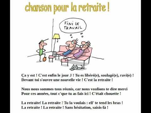 chanson pour la retraite
