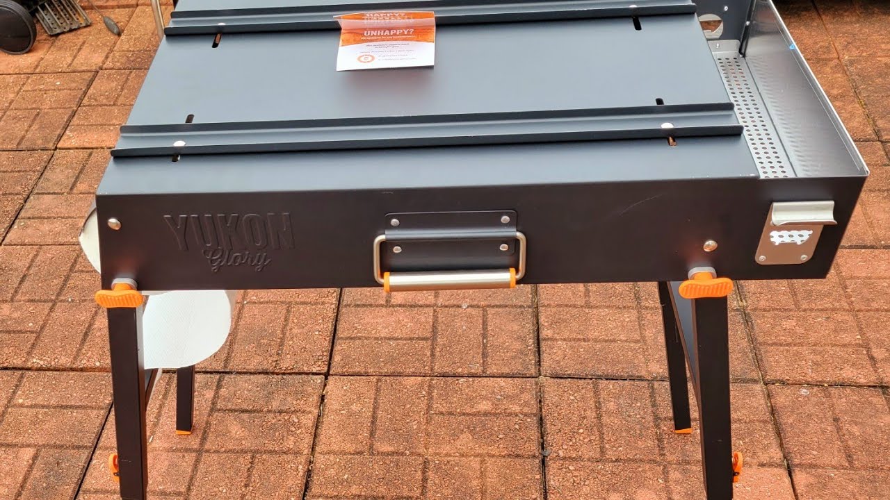 Yukon Glory Universal Portable Grill Table Blackstone Monument Griddle Portable Pellet Grill Stand