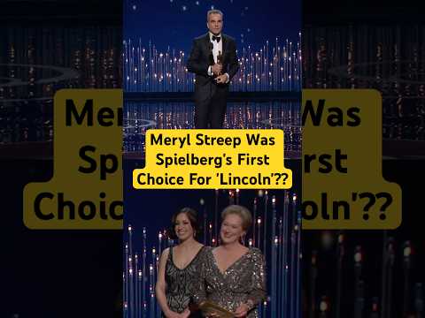 Daniel Day-Lewis Reveals Meryl Streep Was Spielberg’s First Choice for 'Lincoln' at the #Oscars!