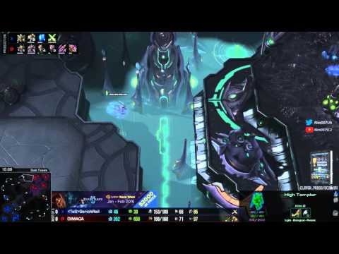 Квалификация к StarCraft 2 LotV Cybbet Race Wars: DIMAGA vs Verdi