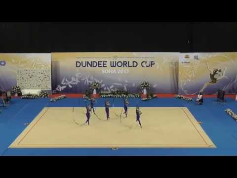FIG RG Dundee World Cup 2015 - Ukraine - 5 ribbons