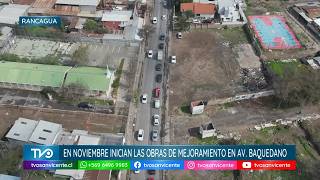 En Noviembre inician obras de mejoramiento en Av. Baquedano de Rancagua