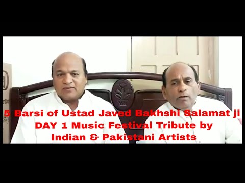 A Tribute to  Ustad Javed Salamat ji on his 5th Barsi Live on MYTV from USA DAY 1 Music festival