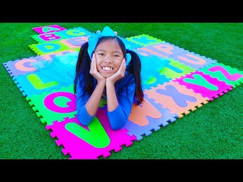 ABC Song | Wendy Pretend Play Learning Alphabet w/ Toys & Nursery Rhyme Songs