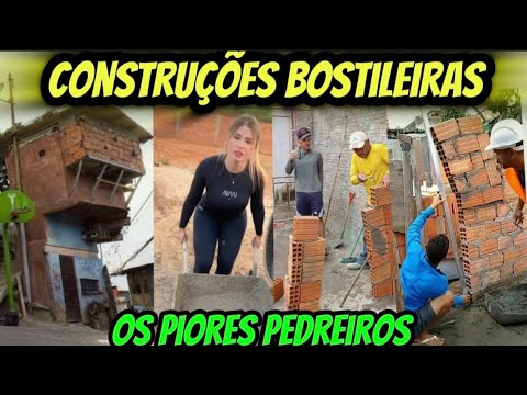 Constructions that defy logic and the worst bricklayers in Brazil!