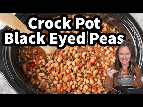 Slow Cooker Black-Eyed Peas: A Classic Dish