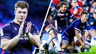 16 minutes of Huw Jones scoring and assisting in the Six Nations!