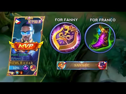 BRUNO ANTI-BUILD FOR META HEROES | BRUNO BEST BUILD AND EMBLEM - MLBB