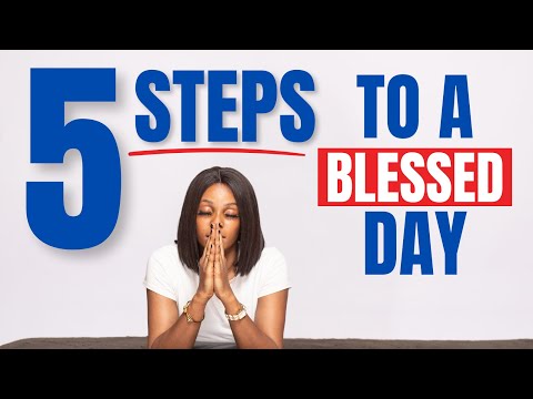 SPECIAL MORNING PRAYER  |  5 UPLIFTING STEPS | TO BEGIN YOUR DAY BETTER