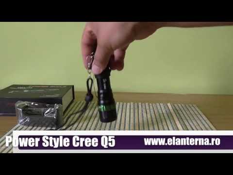 Lanterna Power Style cu led CREE Q5