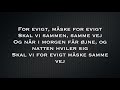 VOLBEAT (ft.Johan Olsen) - For evigt (Lyrics)