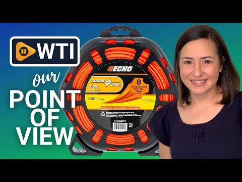 ECHO Cross-Fire 0.095 Nylon Trimmer Line - WTI product video review