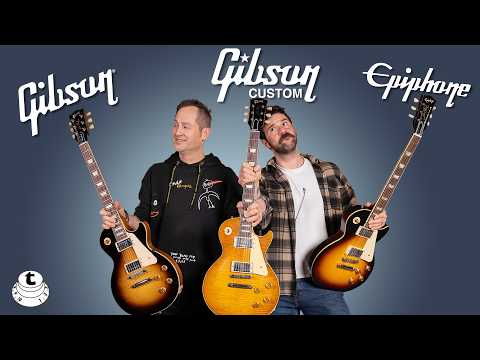 Epiphone, Gibson & Gibson Custom Les Pauls | What Are The Differences?
