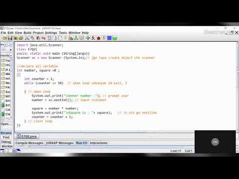 Java Program Repetition Counter Control