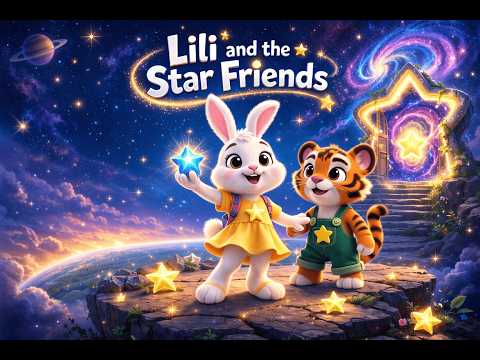 Lily and the Star Friends ✨🌙 | A Magical Story About Courage & Friendship