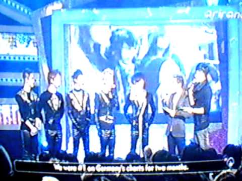 (Low Quality) Wave K (Arirang) - MBLAQ SKYPE WITH GERMAN A+