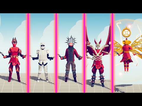 EVOLUTION OF INFERNAL WHIP - Totally Accurate Battle Simulator TABS