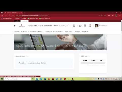 D2L Course Tour video