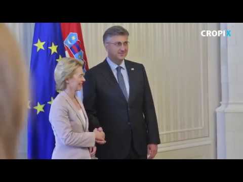 Plenkovic primio novoizabranu predsjednicu Europske komisije Ursulu von der Leyen