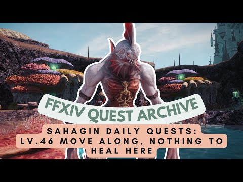 Lv.46 Move Along, Nothing to Heal Here | No Commentary | FFXIV Quest Archive