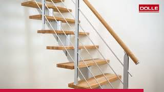 Schody modułowe HAMBURG - eleganckie schody modułowe najwyższej jakości