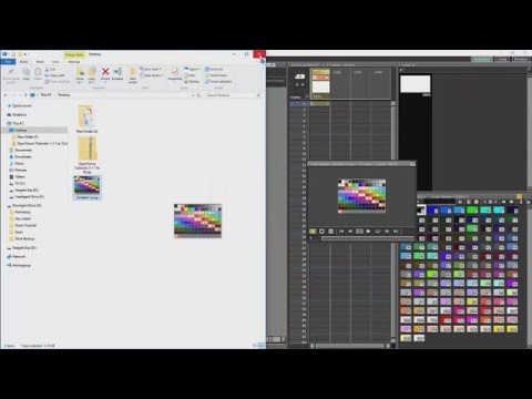 Opentoonz Tutorial 11 The Studio Palette and the Colour Model