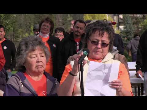 Phyllis Webstad ORANGE SHIRT DAY 2013