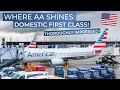 TRIPREPORT American Airlines FIRST CLASS Orlando Chicago O Hare Boeing 737 800