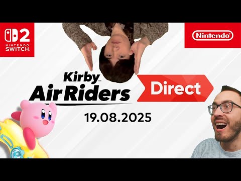 45 MINUTEN MIT SAKURAI! Nintendo Direct zu Kirby Air Riders REACTION!
