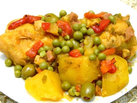 Pollo en Fricase al estilo Boricua en Español!