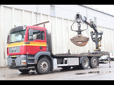 MAN TGA 26.430 E4 6x2 Retarder Kran L120Z78 BJ 2012