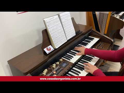 TOKAI MD 20 WENGUE - HINO 300 (HINÁRIO 5 CCB) - TUDO O QUE NOS FALTA - CASA DAS ORGANISTAS