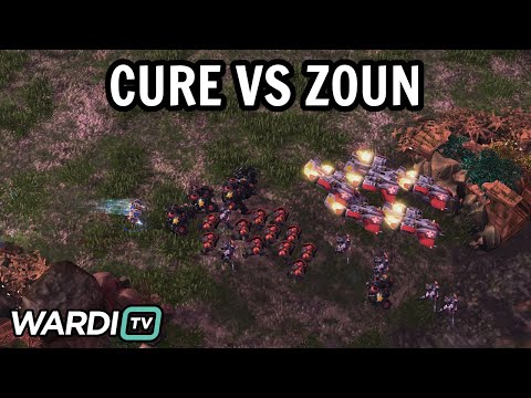 Cure vs Zoun (TvP) - AlphaX Red Cross Cup [StarCraft 2]
