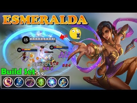 UNKILLABLE MAGE/TANK - ESMERALDA BEST BUILD & GAMEPLAY