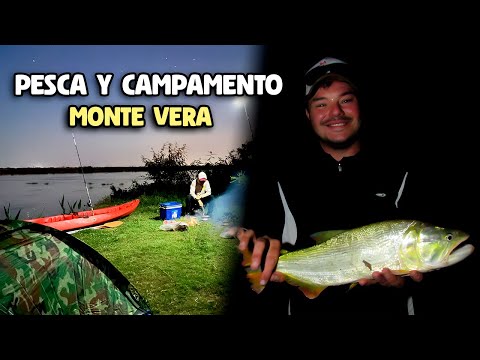 PESCA y ACAMPE en MONTE VERA 😁🎣 Mirá estos TREMENDOS LUGARES - Santa Fe