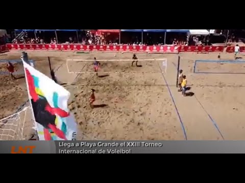 Llega a Playa Grande el XXIII Torneo Internacional de Voleibol