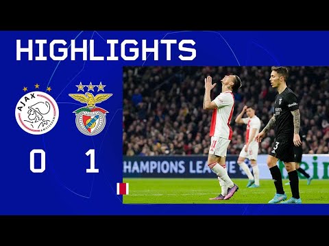 Game over 😫 | Highlights Ajax - Benfica | UEFA Champions League