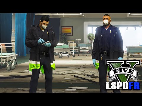 GTA 5 Mod LSPDFR - Quarantine Police Part 2 - 3 new Callouts!