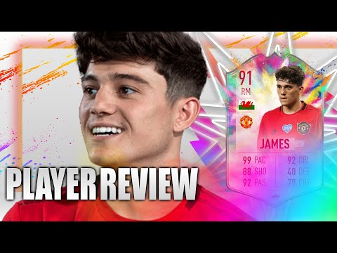 FIFA 20 SUMMER HEAT DANIEL JAMES 91 PLAYER REVIEW